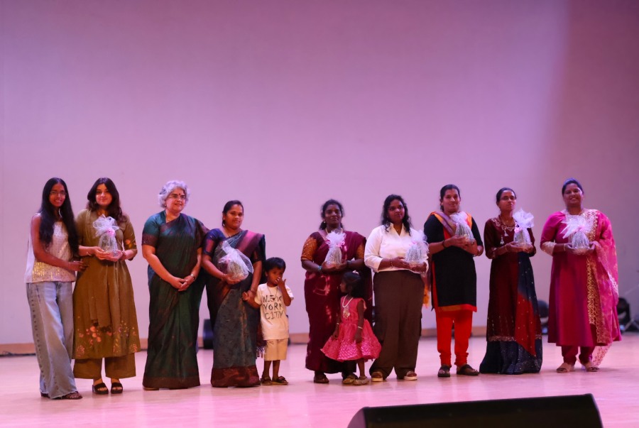Women from Bengaluru’s Waste Picker Community Debut Upcycled Clothing Line at Christ University’s Navarasa